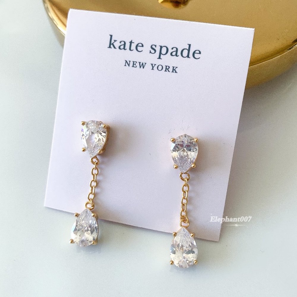 Kate Spade earrings crystal drop earrings
